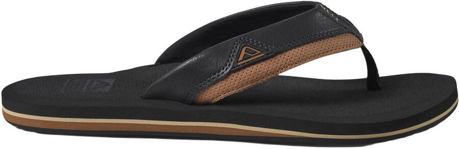 Reef Cushion Dawn teenslippers zwart bruin - Foto 2