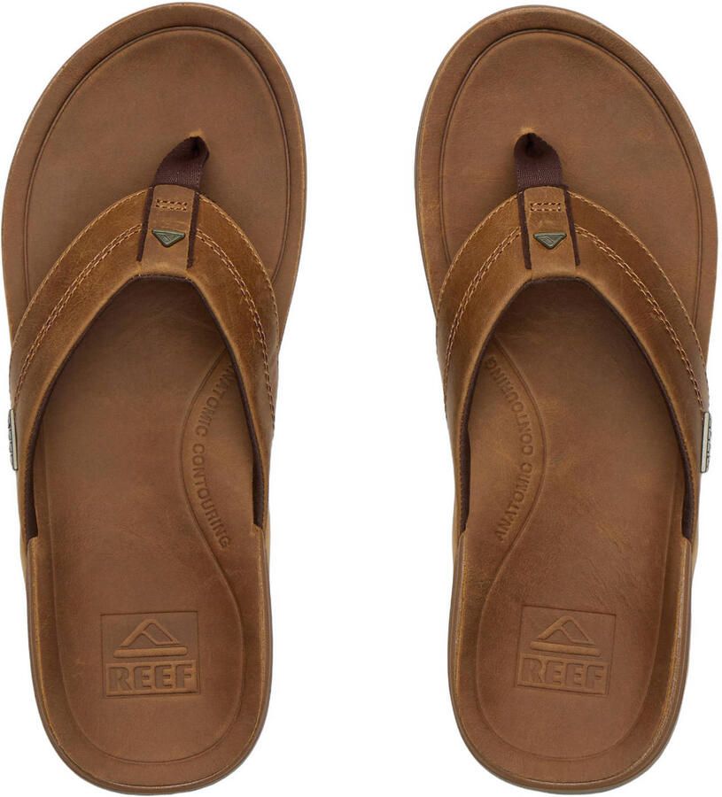 Reef Slipp REE Leather Offshore Middenbruin Bruin - Foto 6
