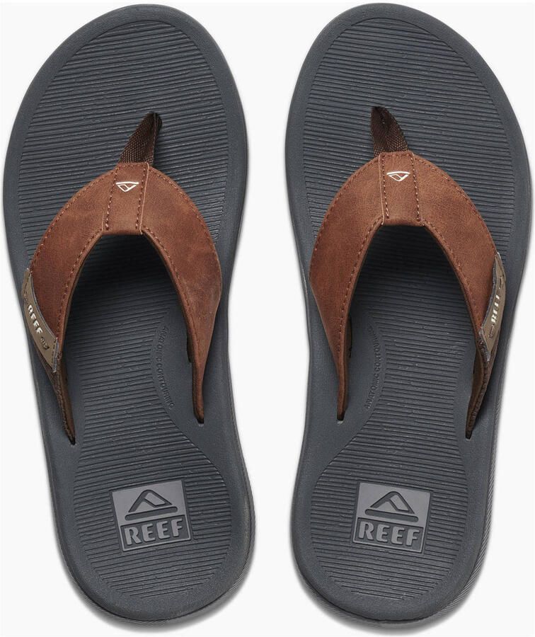 Reef Santa Ana teenslippers bruin grijs