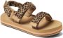 Reef Little Ahi Convertible sandalen met panterprint zwart beige Meisjes Textiel 25 - Thumbnail 1