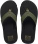 Reef The layback Black Olive Heren Slippers Teenslippers Groen - Thumbnail 1