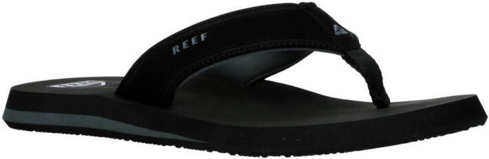Reef THE LAYBACK Black Heren Slippers Teenslippers Zwart