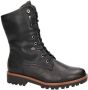 Regarde le ciel Nika-14 leren veterboots zwart - Thumbnail 1