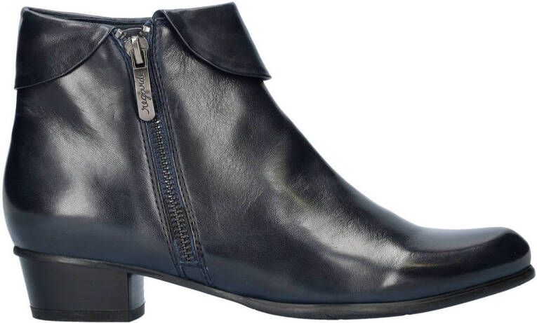 Regarde le ciel Stefany 03 leren enkellaarzen donkerblauw