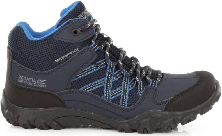 Regatta Ldy Edgepoint WP wandelschoenen donkerblauw petrol