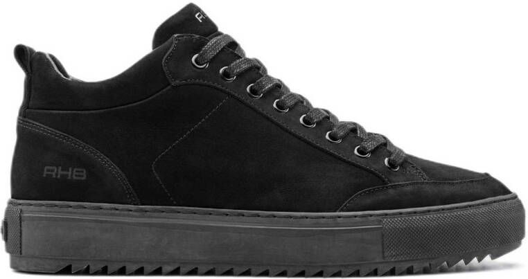 Rehab Graig Nub heren sneaker Zwart