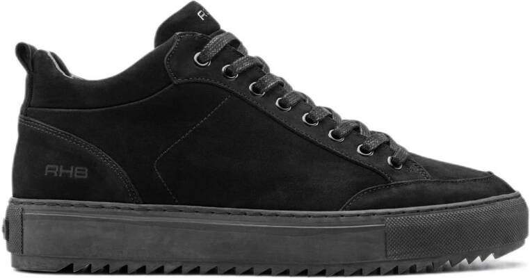 Rehab Graig Nub heren sneaker Zwart