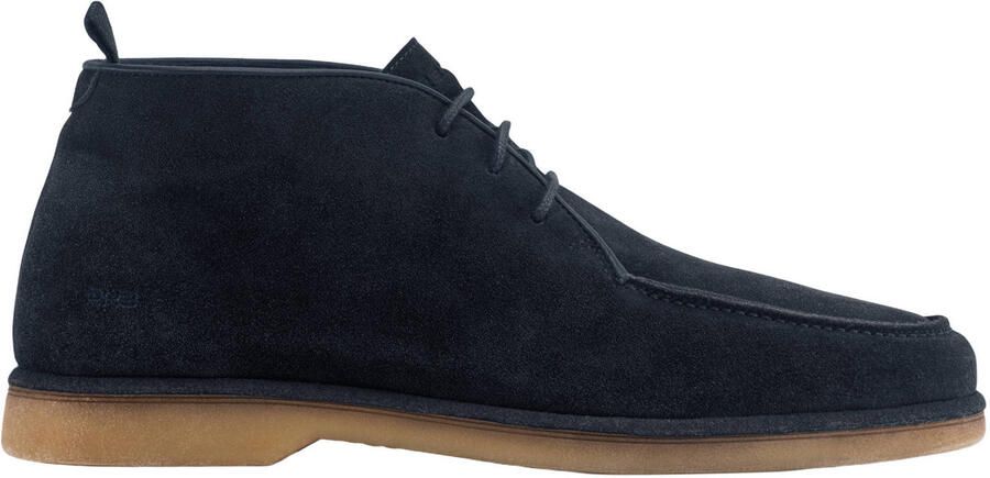 Rehab Collin suède veterboots donkerblauw