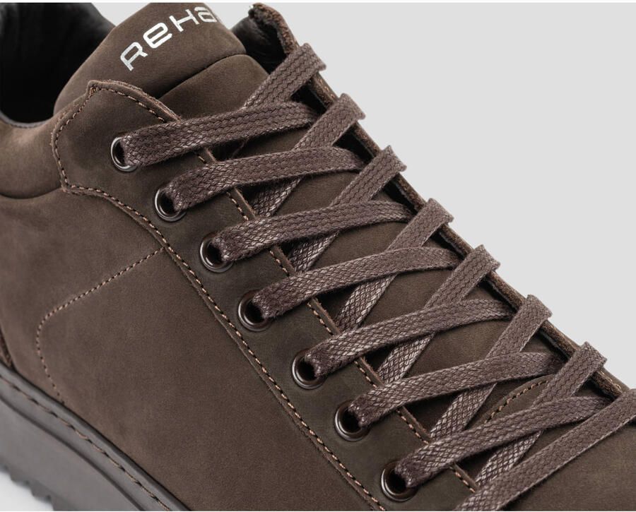 Rehab Craig bruine nubuck heren sneakers - Foto 2