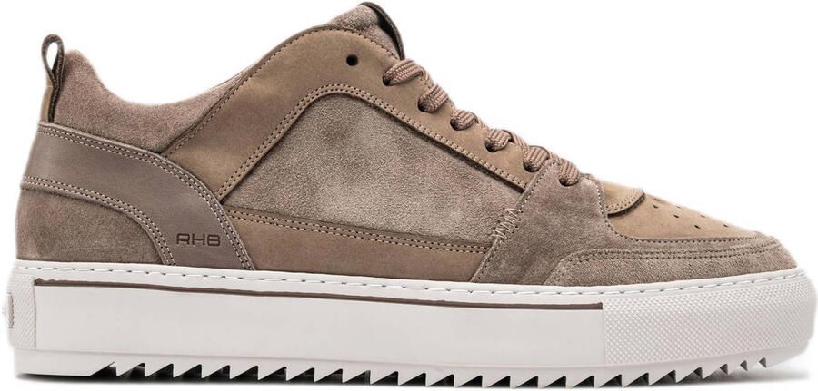 Rehab Creon Mix suède sneakers taupe - Foto 3