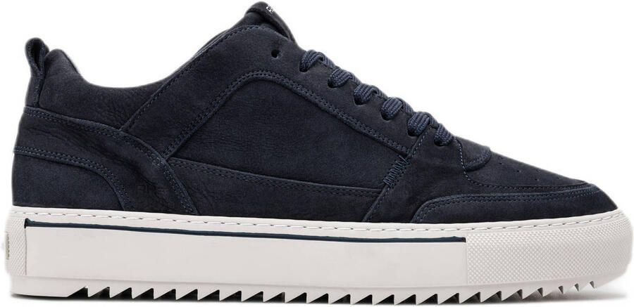 Rehab Creon Nub nubuck sneakers donkerblauw - Foto 3