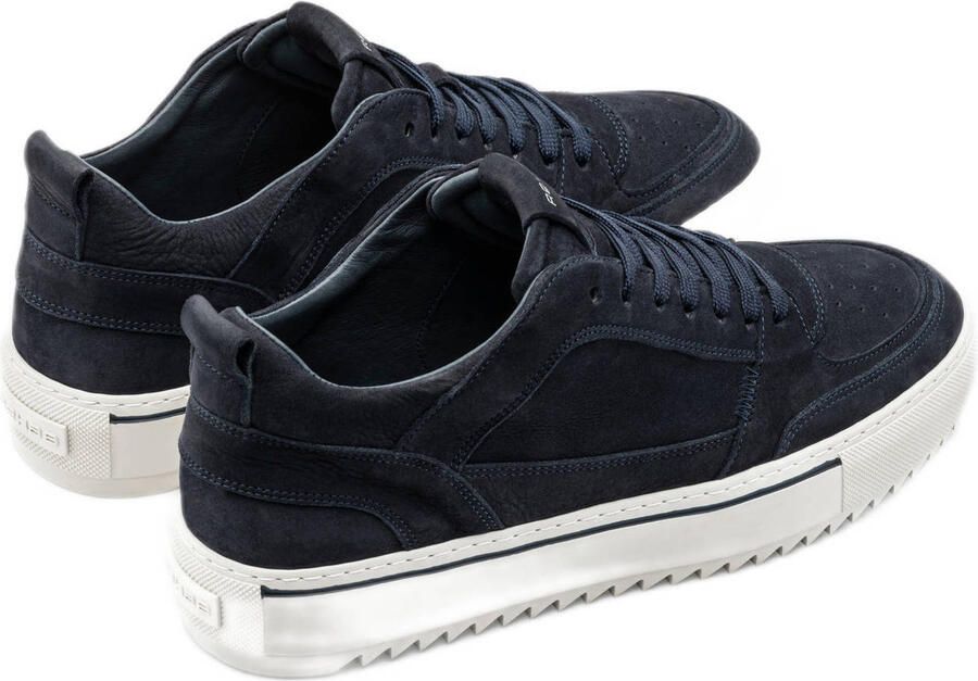 Rehab Creon Nub nubuck sneakers donkerblauw - Foto 2