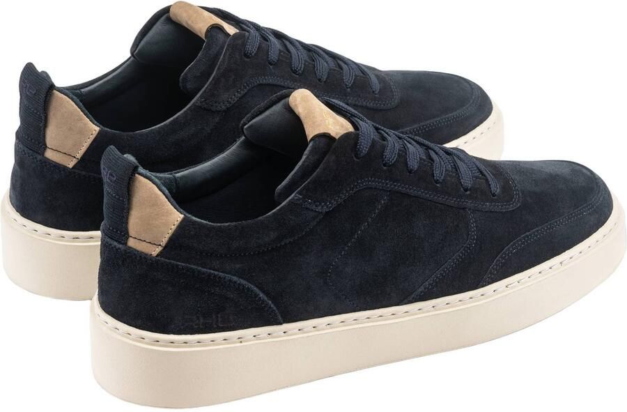 Rehab Oliver Mid Suede 8100 D Blue Sneakers Donker Blauw Suede en Nubuck Heren Donker Blauw - Foto 3
