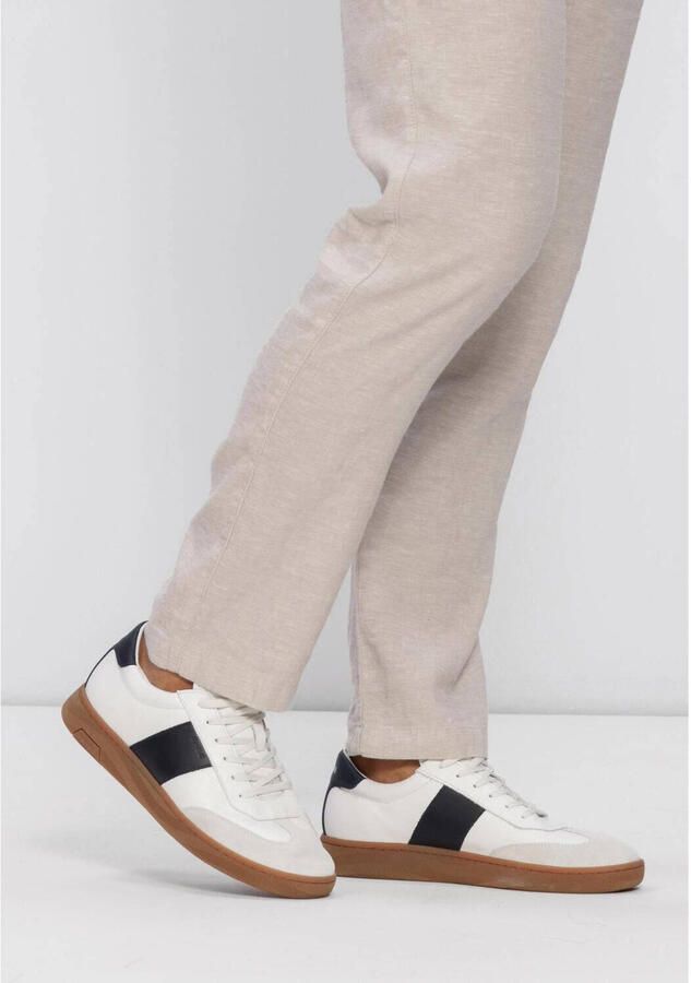 Rehab Zack Sneakers Heren Leren Sneaker Wit - Foto 2