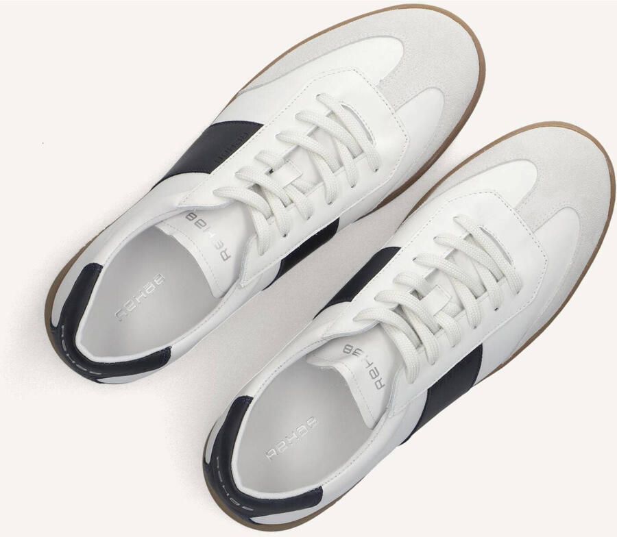 Rehab Zack Sneakers Heren Leren Sneaker Wit - Foto 2