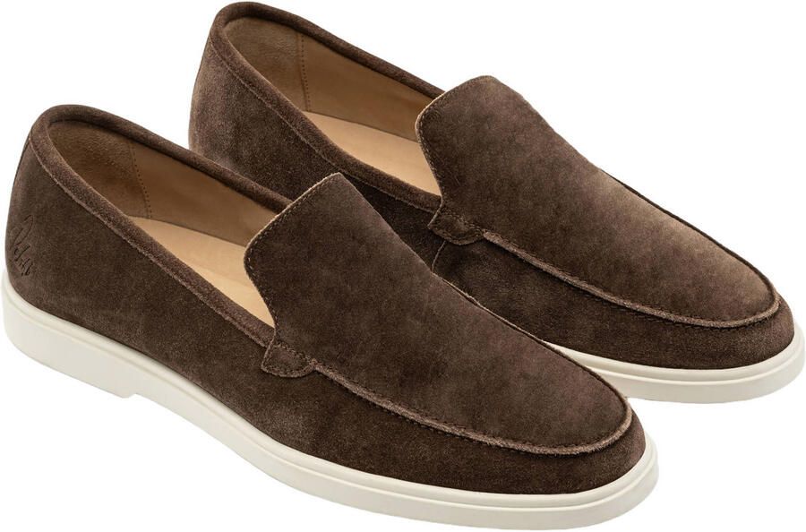 Rehab suède loafers donkerbruin - Foto 2