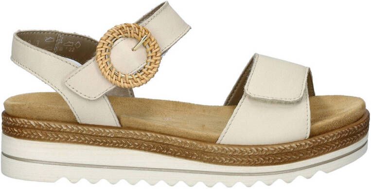 Remonte Sleehaksandaaltjes zomerschoen sandalen met bandjes en praktische klittenbandsluitingen