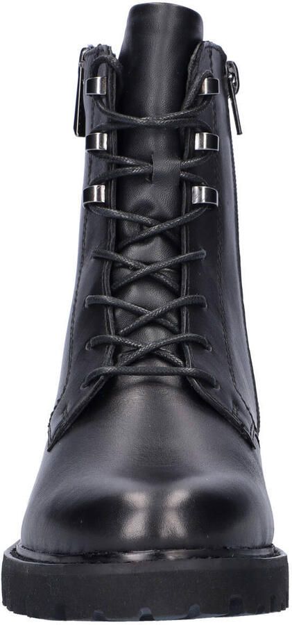 Remonte gevoerde leren veterboots zwart - Foto 2