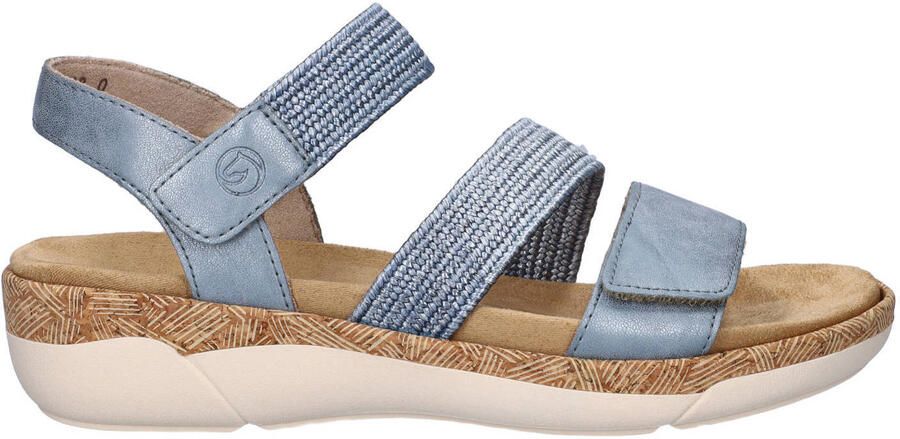 Remonte sandalen lichtblauw