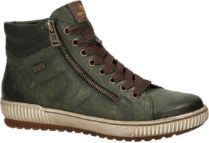 Remonte veterschoenen groen