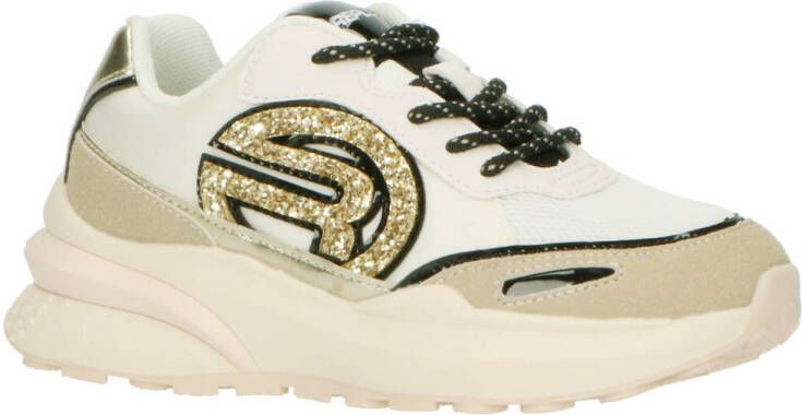 REPLAY Athena JR-1 chunky sneakers wit beige