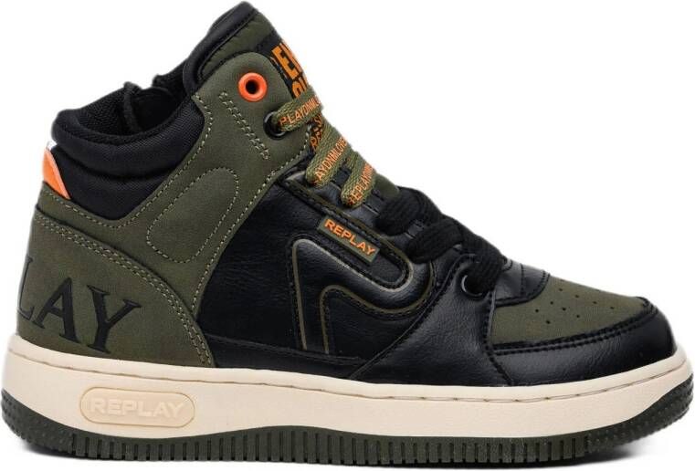 Replay Epic JR 8 JZ430035S-3269 Zwart Groen