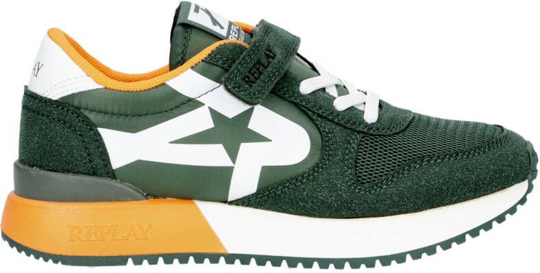 Replay Fiber JR JS850005S-1526 Groen Oranje