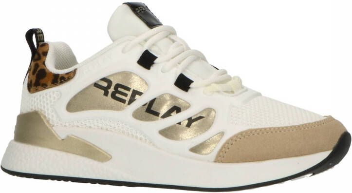 Replay Maze Jr Lage sneakers Meisjes Wit