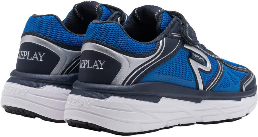 REPLAY Christal JR sneakers blauw koningsblauw - Foto 2