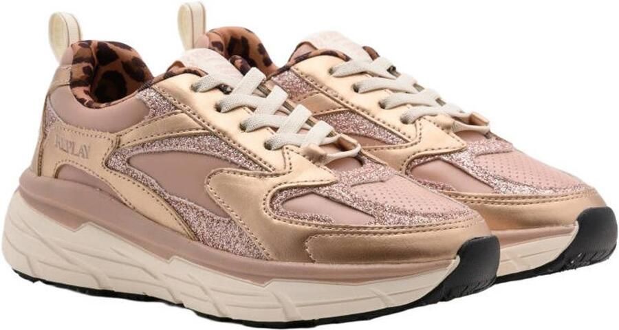 REPLAY sneakers roze goud