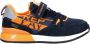Replay Shoot Jr11 Sneakers Jongens Leren Sneaker Blauw - Thumbnail 1