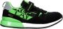 Replay Shoot Jr11 Sneakers Jongens Leren Sneaker Zwart - Thumbnail 1