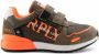 REPLAY SHOOT JR-2 suède sneakers groen oranje - Thumbnail 2