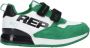 Replay Shoot kid suède sneakers groen wit Suede Meerkleurig 25 - Thumbnail 1