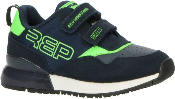 REPLAY sneakers navy groen