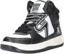 Replay Epic JR Mid 4 JZ430019S-0008 Zwart Wit - Thumbnail 1