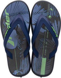 Rider R1 ENergy kids slippers Black blue green Schoenen Slippers