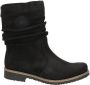 Rieker Enkellaarsjes Zwart Synthetisch 182235 Dames - Thumbnail 1