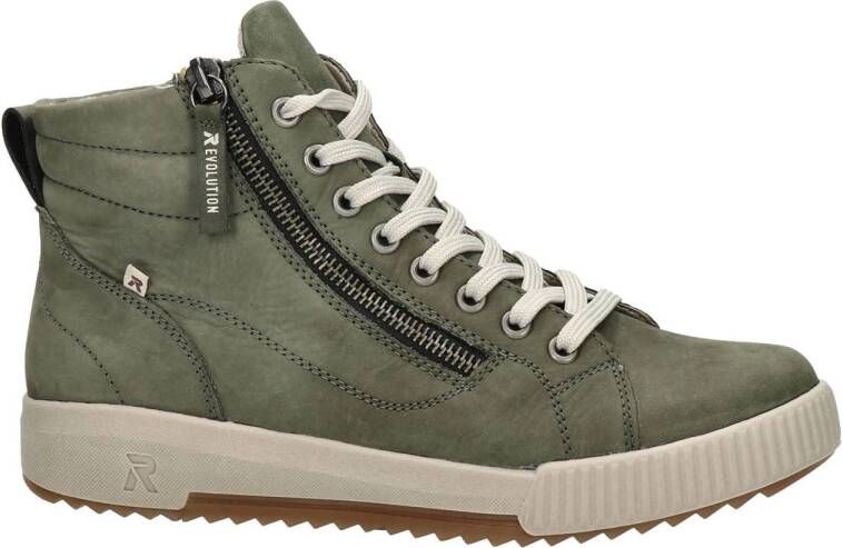 Rieker leren sneakers groen