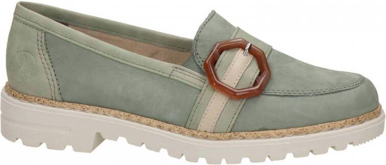 Rieker nubuck loafers groen