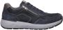 Rieker nubuck sneakers donkerblauw - Thumbnail 1