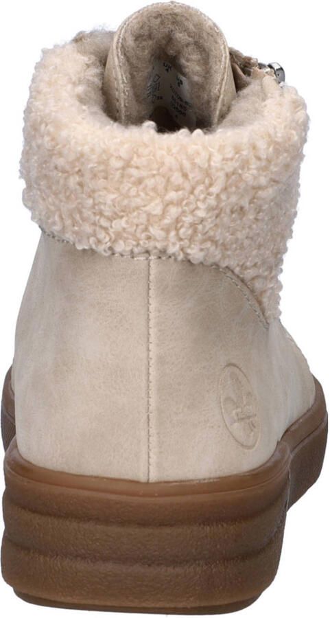 Rieker gevoerde veterboots beige - Foto 2