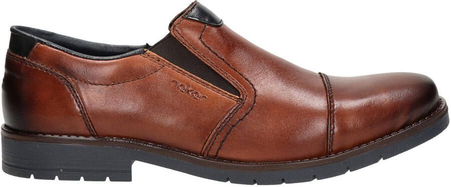 Rieker leren instappers cognac