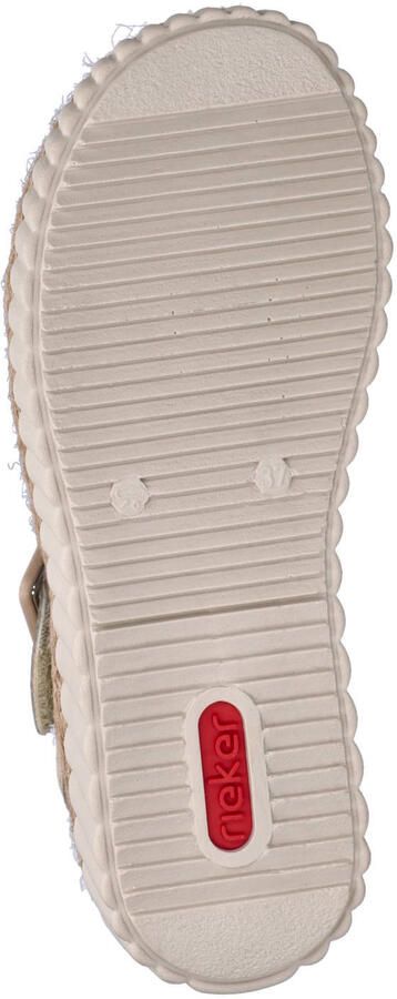Rieker leren sandalen beige multi - Foto 3