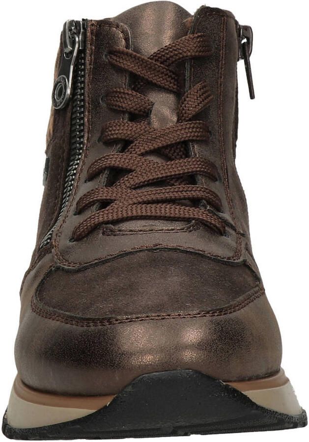 Rieker leren sneakers bruin multi - Foto 2
