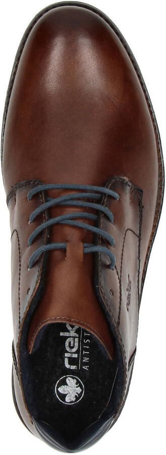 Rieker leren veterboots cognac - Foto 2
