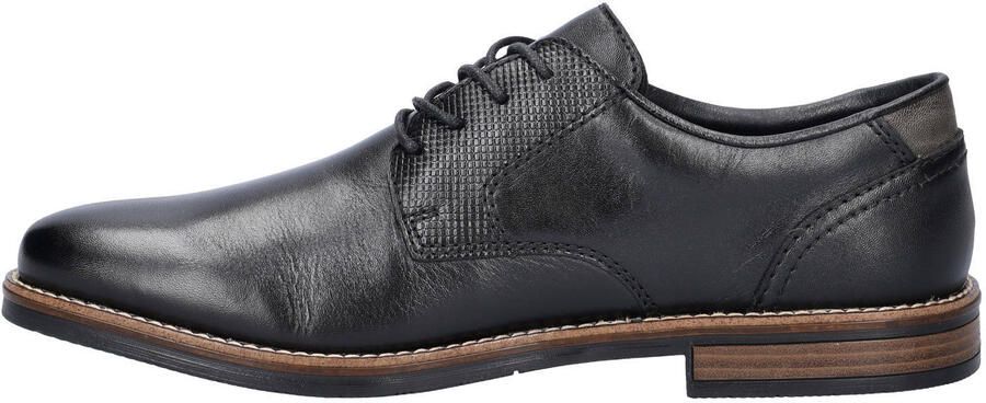 Rieker leren veterschoenen zwart - Foto 2