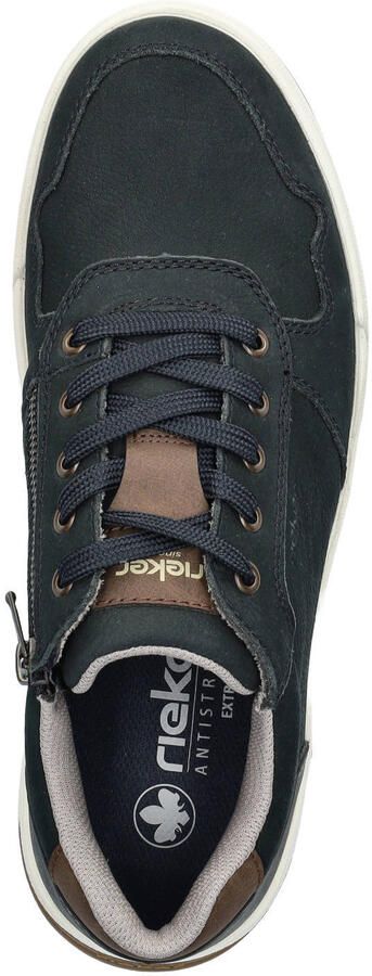 Rieker nubuck sneakers donkerblauw - Foto 3