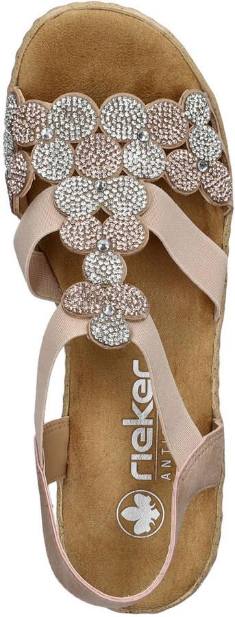 Rieker sandalen roze - Foto 3