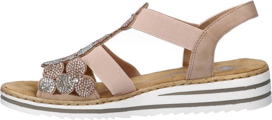 Rieker sandalen roze - Foto 2